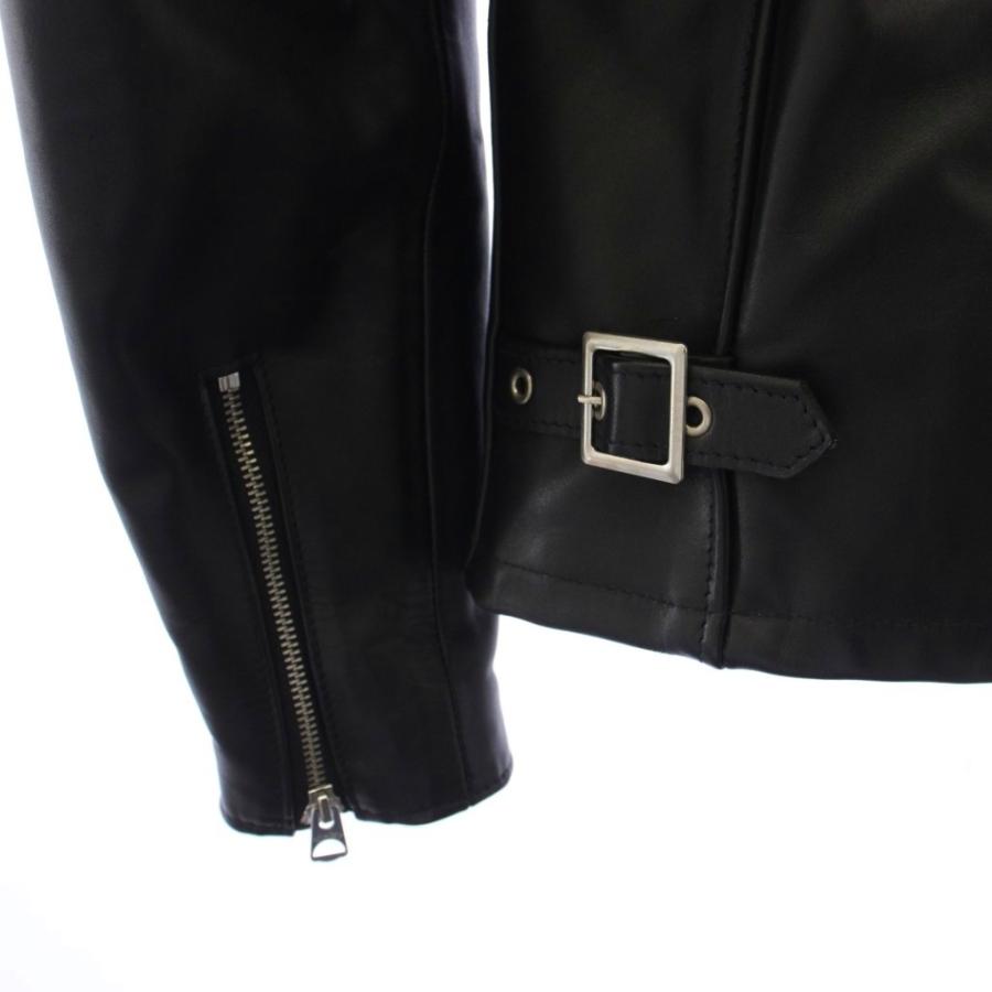 ショット SCHOTT 643 シングルライダースジャケット レザー 44 黒