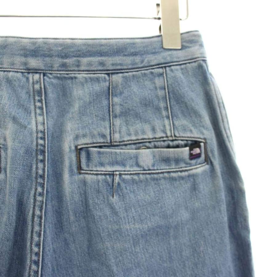 ノースフェイス パープルレーベル Denim Wide Tapered Field Pants 