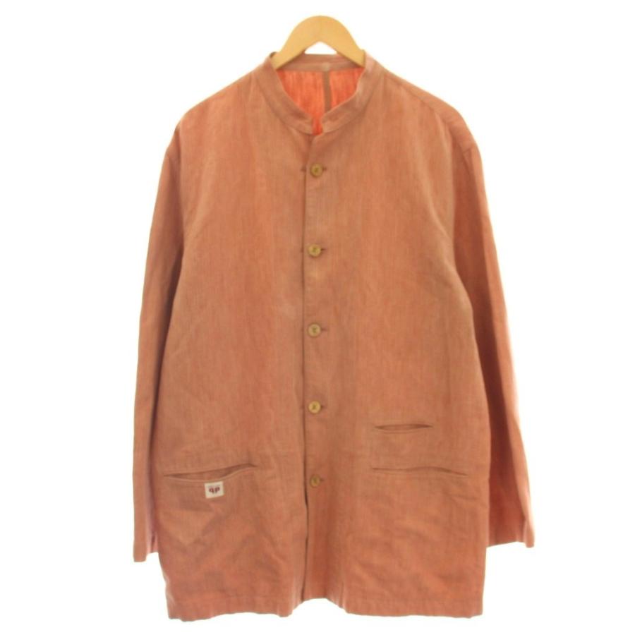 メンズ PAPAS パパス スタンドカラー カバーオールジャケット size L