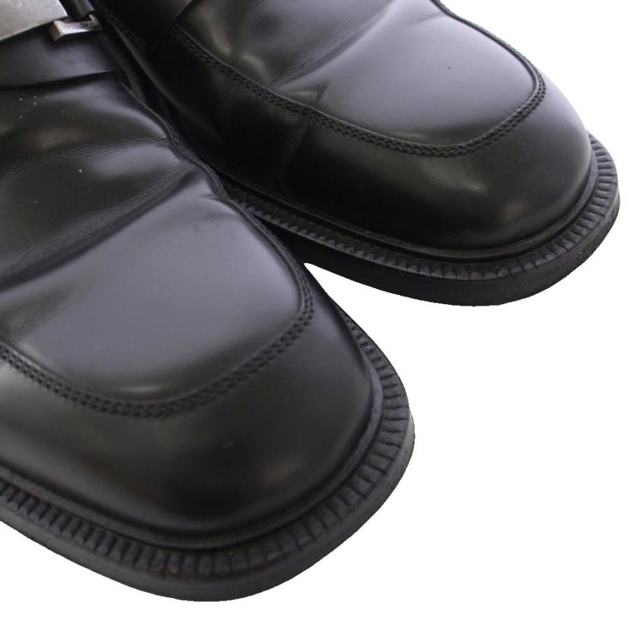 GUCCI（グッチ） ホースビットローファー レザー 40 E 黒 ブラック