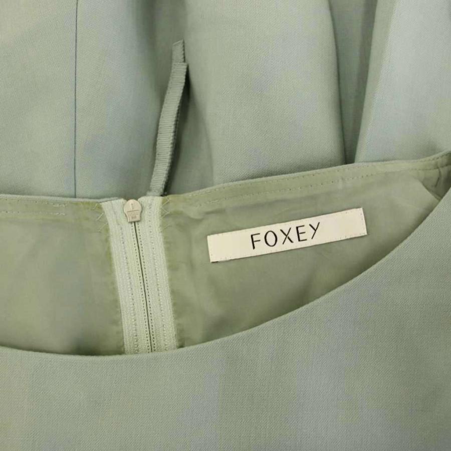 FOXEY（フォクシー） ワンピース ノースリーブ ロング 40 ミント