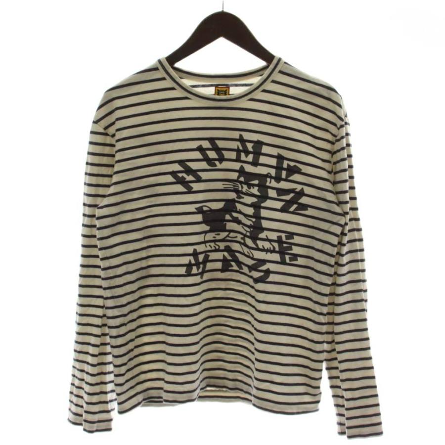 ヒューマンメイド HUMAN MADE Tシャツ カットソー M アイボリー 紺