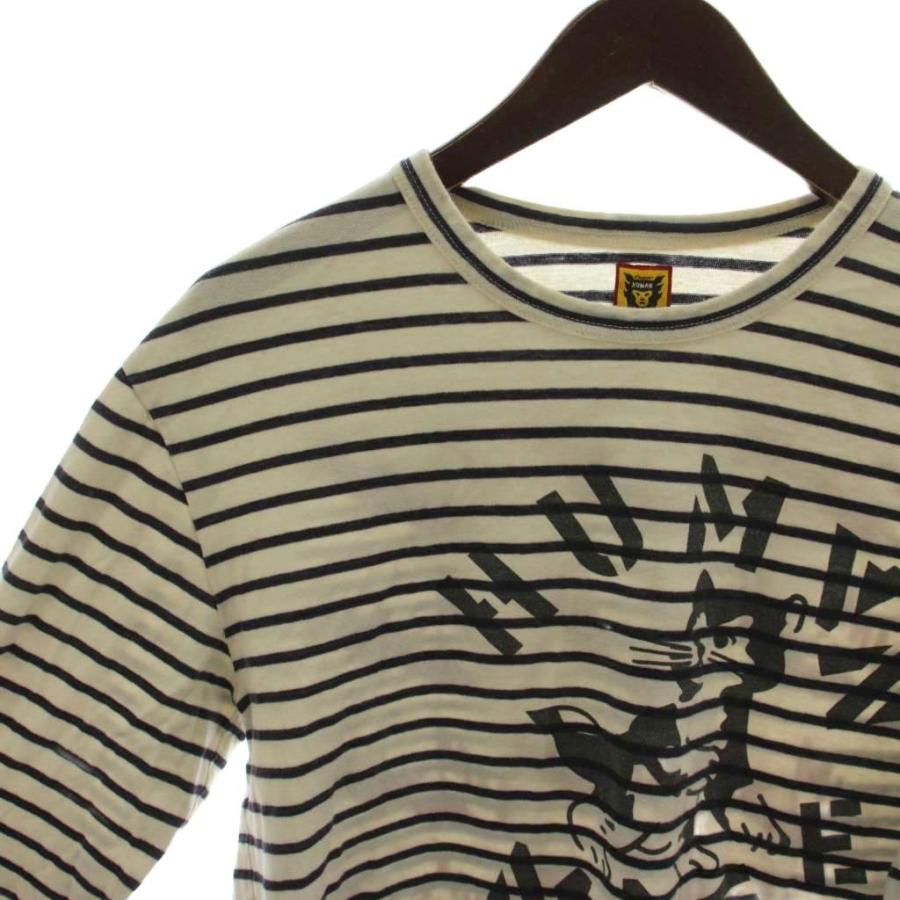 ヒューマンメイド HUMAN MADE Tシャツ カットソー M アイボリー 紺