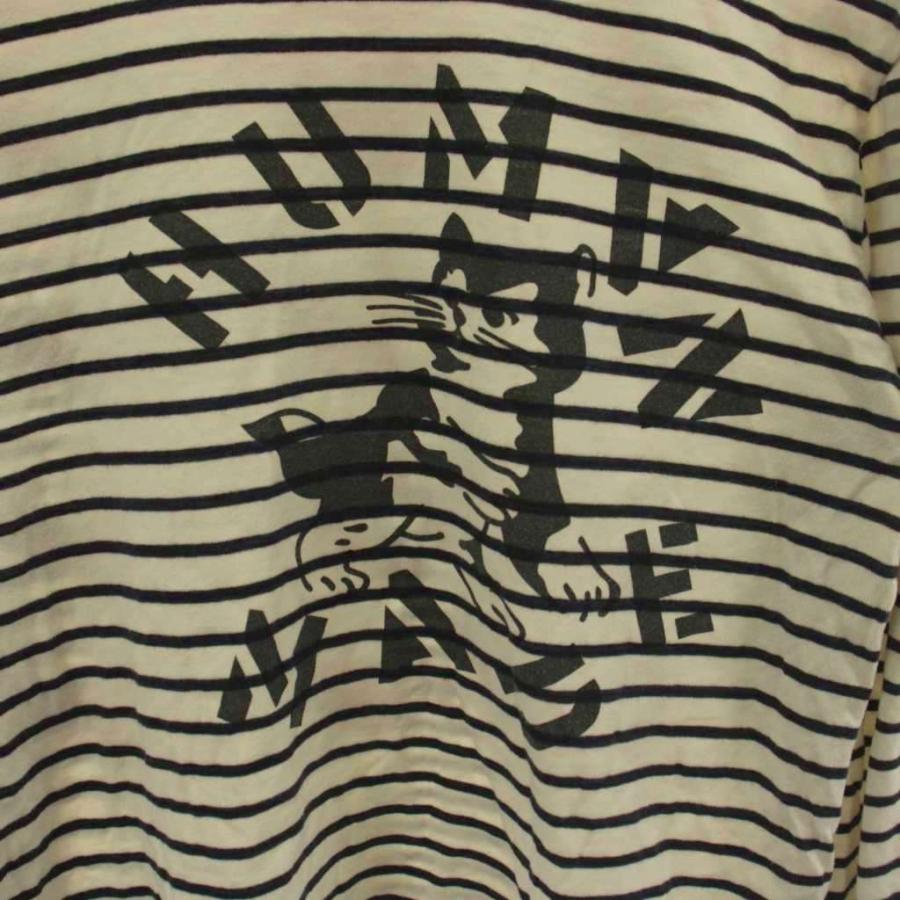 ヒューマンメイド HUMAN MADE Tシャツ カットソー M アイボリー 紺
