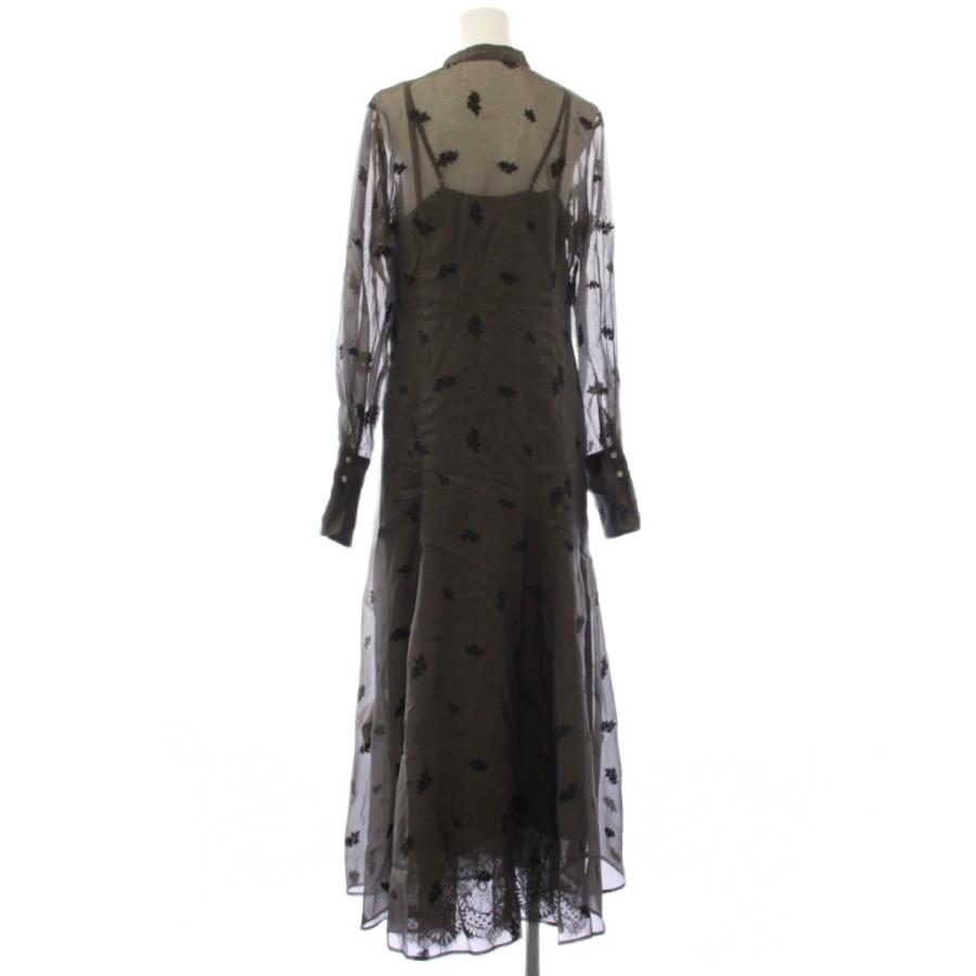 未使用品 アメリヴィンテージ 26SS DOT FLOWER VEIL DRESS シャツ