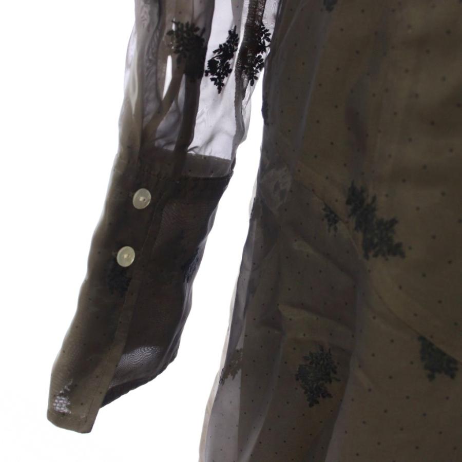 未使用品 アメリヴィンテージ 26SS DOT FLOWER VEIL DRESS シャツ
