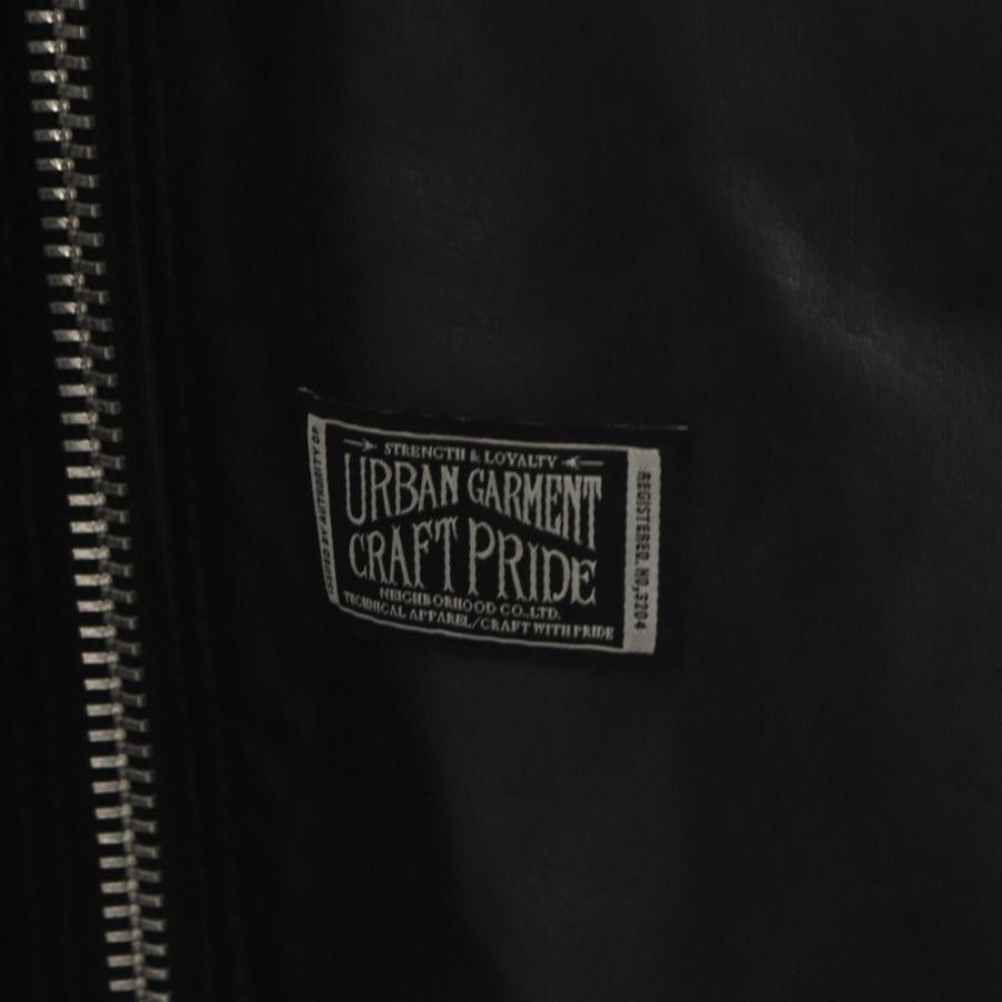 ネイバーフッド NEIGHBORHOOD レザージャケット 革ジャン ジップアップ