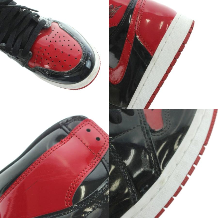 NIKE（ナイキ） NIKE Air Jordan 1 High OG Patent Bred エア 
