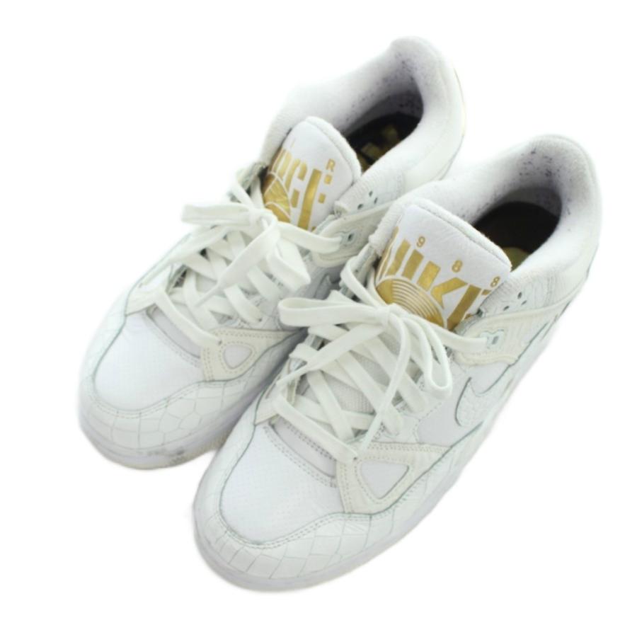 ナイキ エアフォース3 ロー SP ホワイト/メタリックゴールド スニーカー NIKE（ナイキ） NIGO Nike Air Force 3 Low SP White/Metallic Gold