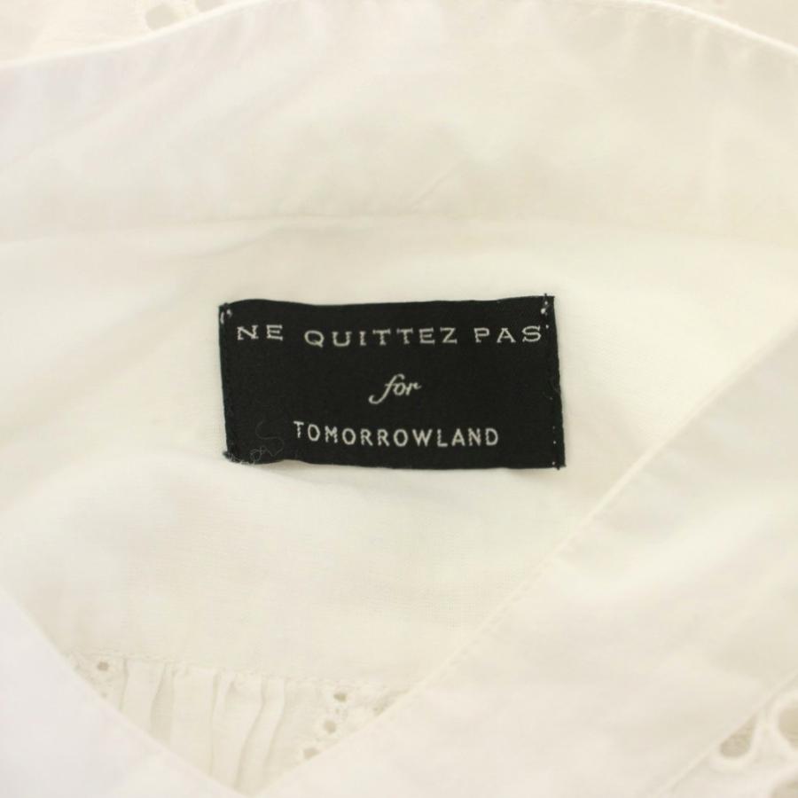 ヌキテパ ne Quittez pas BLACK TOMORROWLAND別注 カットワークシャツ