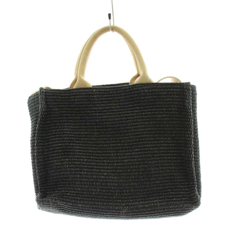 MARNI ブラック かごバッグ　スモール MARNI（マルニ） MARNI SMALL TOTE かごバッグ ハンドバッグ