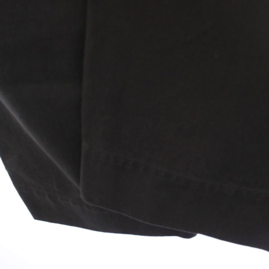 未使用品 マーガレットハウエル MHL. 25SS チノパン パンツ ジップフライ ヴィンテージ加工 M 黒 ブラック 596-5240208 /TK メンズ_4
