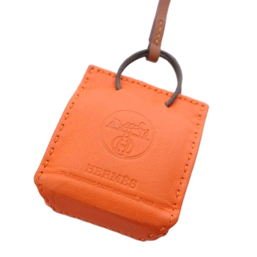HERMES（エルメス） サック オランジュ Sac Orange キーホルダー