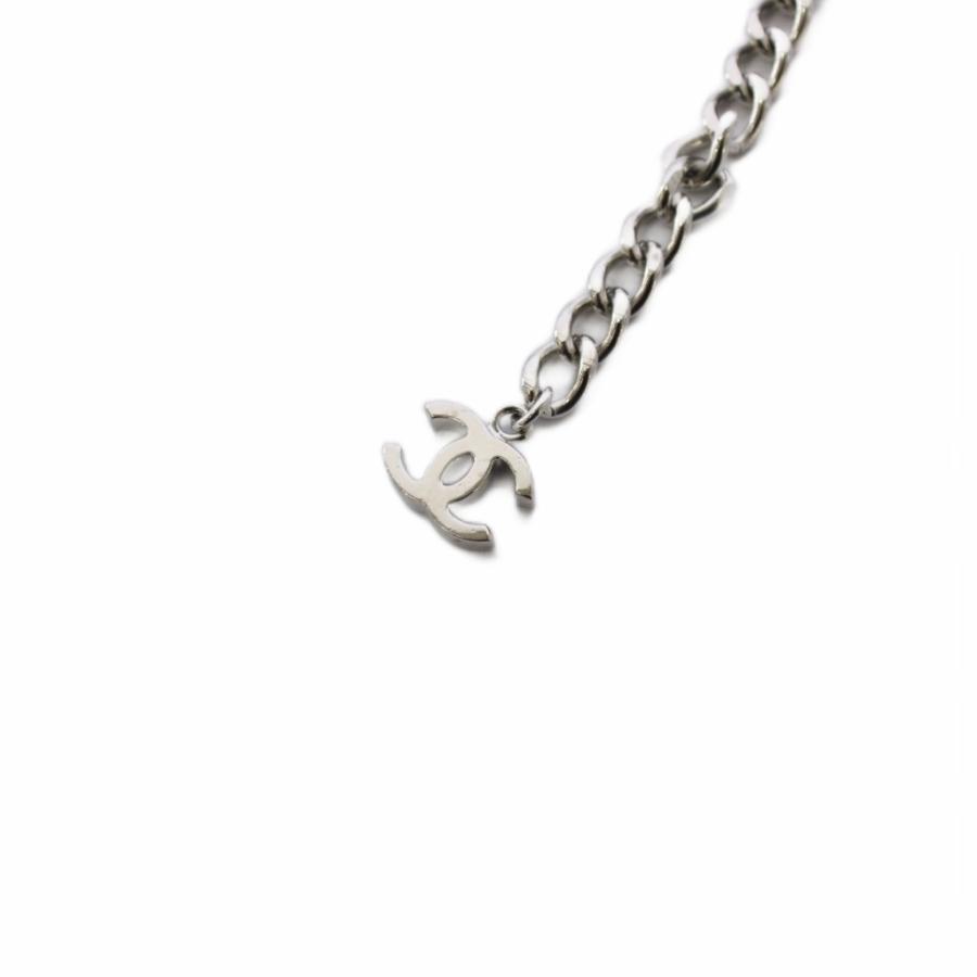 シャネル CHANEL ロゴチェーンベルト チェーンベルト シルバー レディース CHANEL（シャネル） ココマーク ロゴ チェーンベルト シルバーカラー