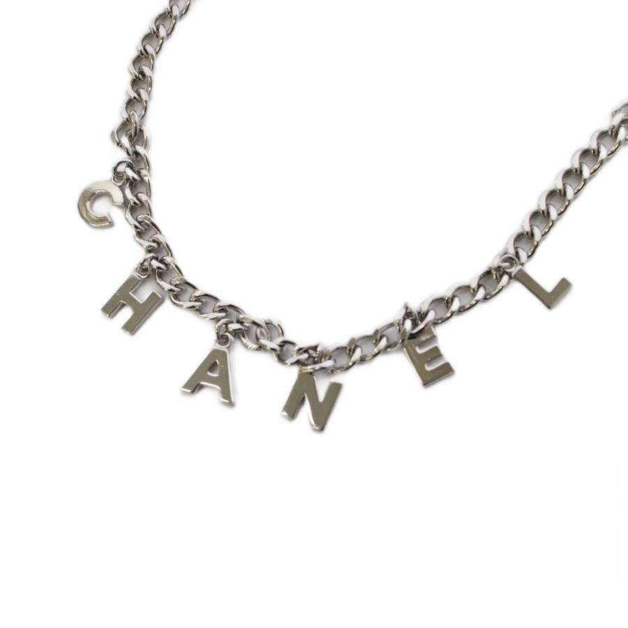シャネル CHANEL ロゴチェーンベルト チェーンベルト シルバー レディース CHANEL（シャネル） ココマーク ロゴ チェーンベルト シルバーカラー