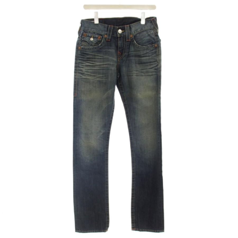 TRUE RELIGION トゥルーレリジョン RICKYリペア加工デニムパンツ