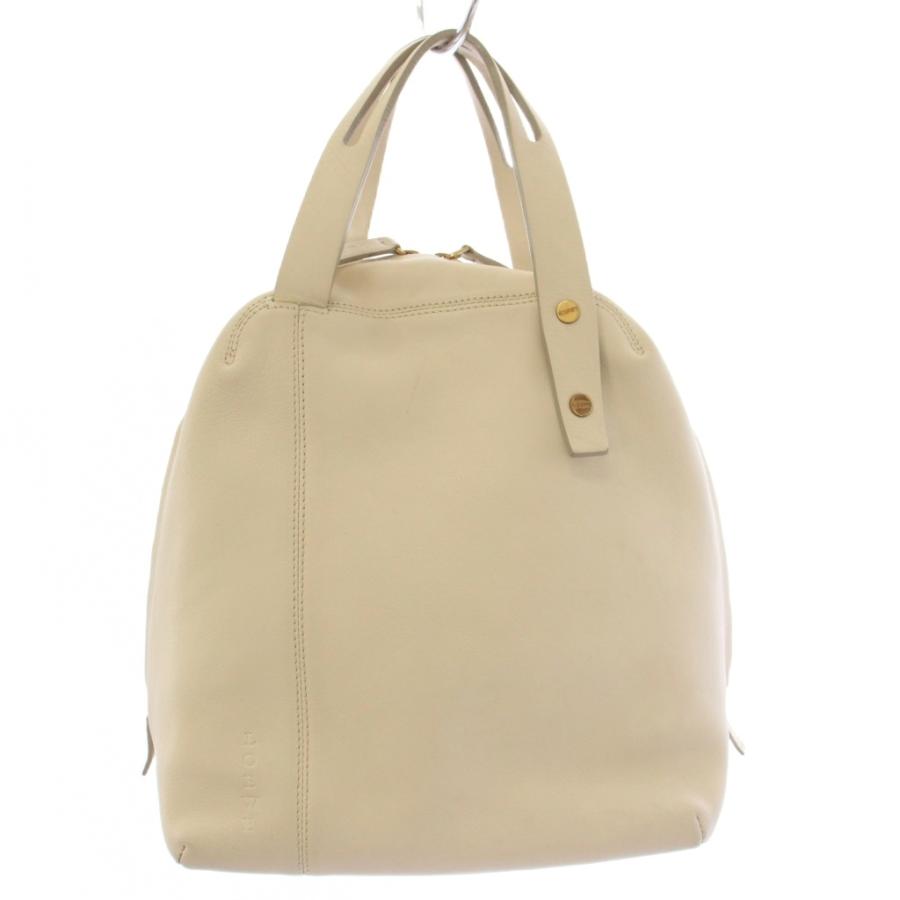 LOEWE（ロエベ） ハンドバッグ レザー ポーチ付き 白 アイボリー /TK 