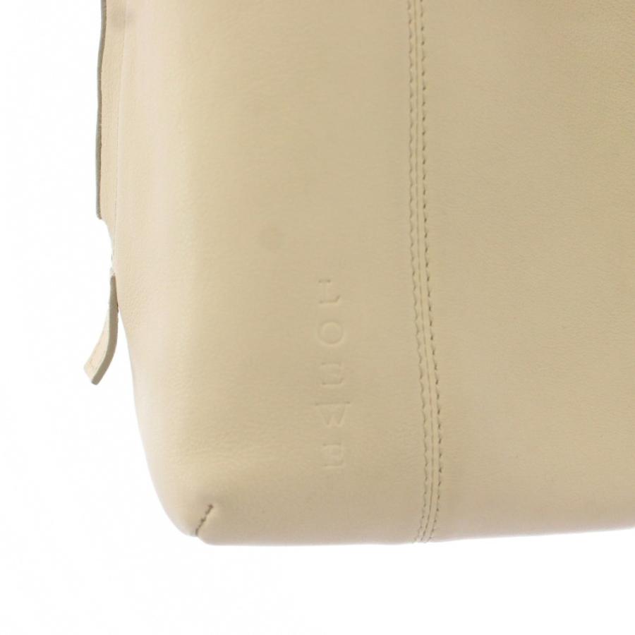 LOEWE（ロエベ） ハンドバッグ レザー ポーチ付き 白 アイボリー /TK 
