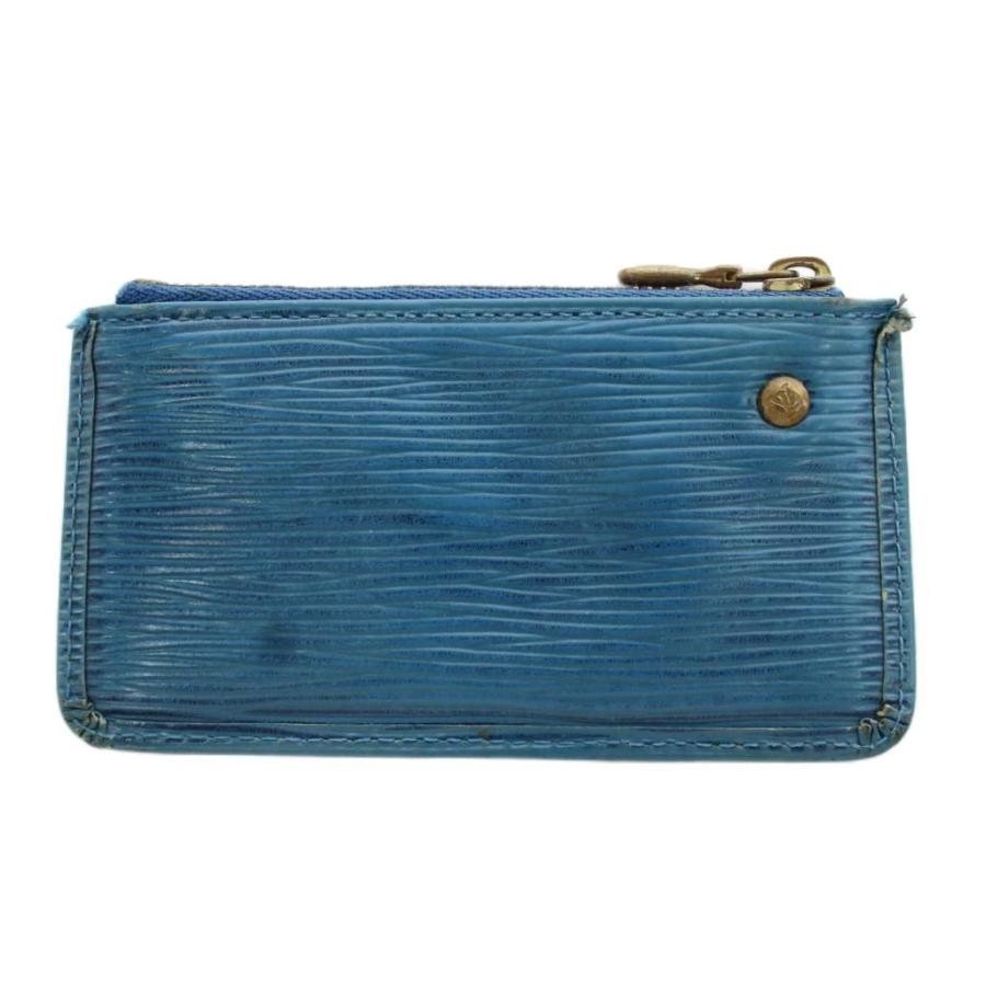 【美品】ルイ ヴィトン エピ ポシェット ケース 小銭入れ レザー LOUIS VUITTON（ルイ・ヴィトン） エピ ポシェットクレ 小銭入れ