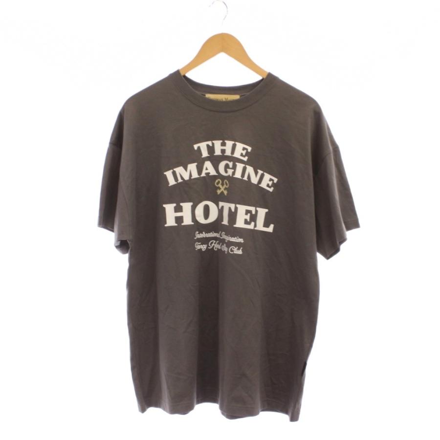 THOMAS MAGPIE トーマスマグパイ BIGTシャツ 38 グレー 半袖 ラウンド 