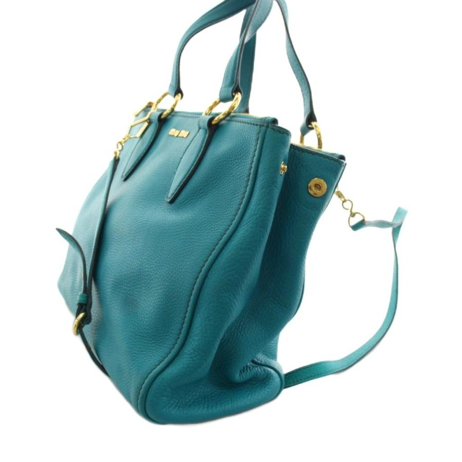 miu miu（ミュウミュウ） ヴィッテロカリブ VITELLO CARIBU トート