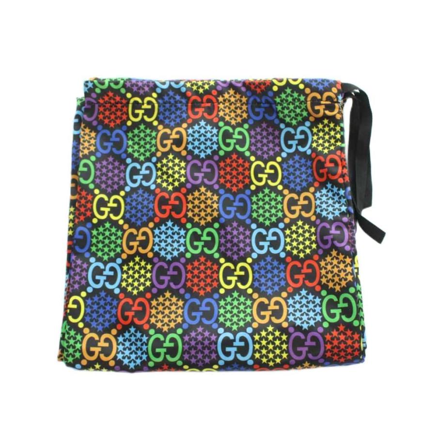 GUCCI グッチ ラバースライドサンダル マイクロGG柄 シマ サイズ7
