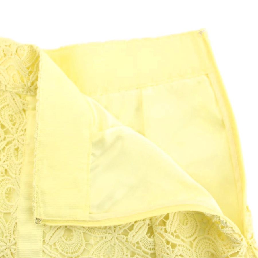 アナイ ANAYI 20SS スカート ロング フレア 総レース 花柄 サイド