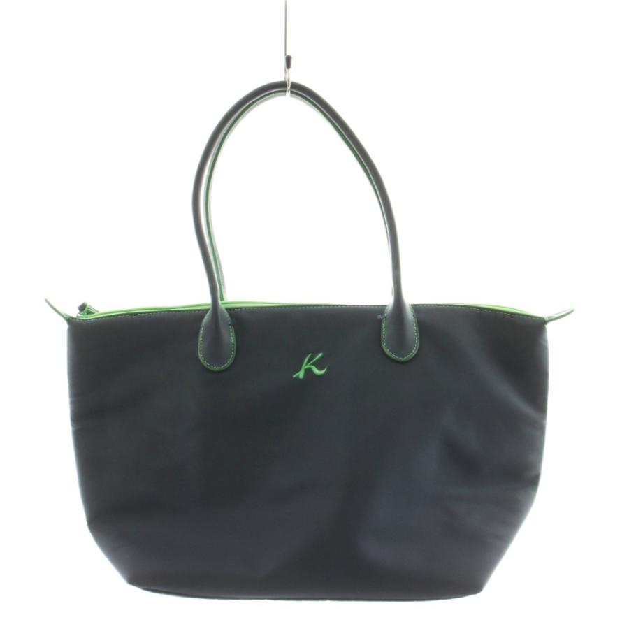 キタムラ ネイビー トートバッグ ロゴ入り Kitamura（キタムラ） トートバッグ ショルダーバッグ ロゴ ナイロン