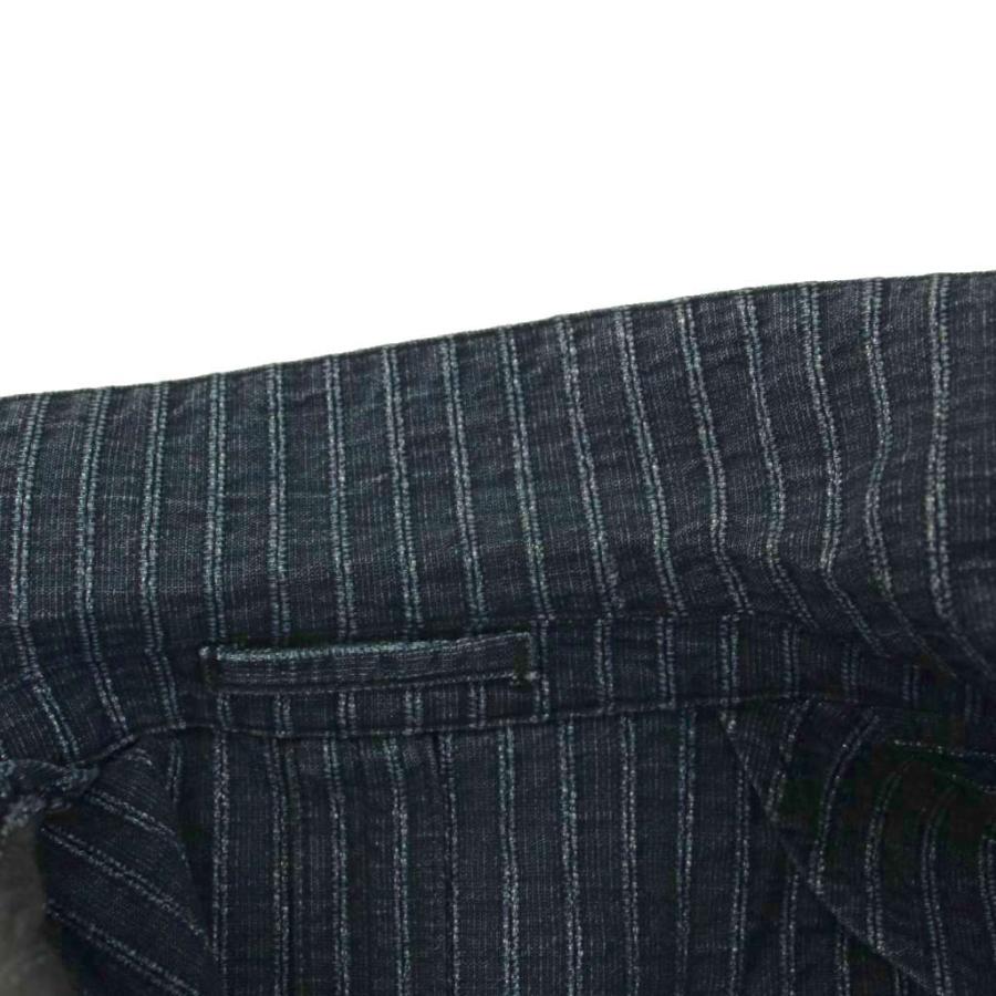 ラルディーニ LARDINI テーラードジャケット ストライプ リネン混