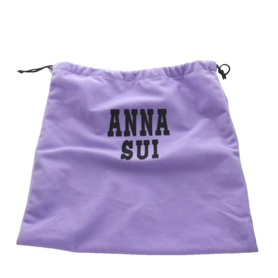 ANNA SUI（アナスイ） ハンドバッグ ショルダーバッグ 2way レザー 黒