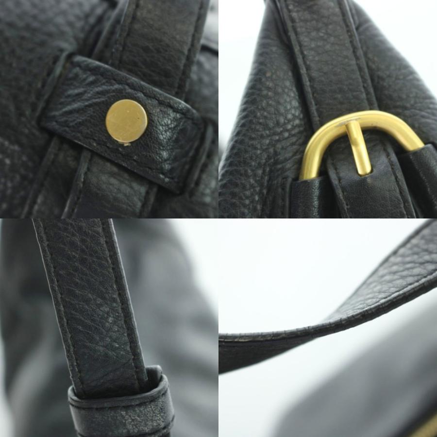 SAZABY（サザビー） ショルダーバッグ ワンショルダーバッグ レザー 黒