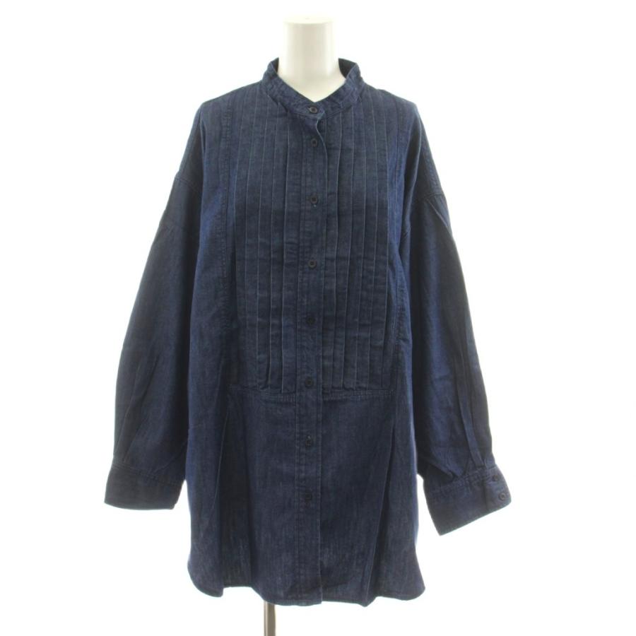 23区　ライトダンガリー ピンタック シャツ 23区（ニジュウサンク） オンワード樫山 DENIM ライトダンガリー