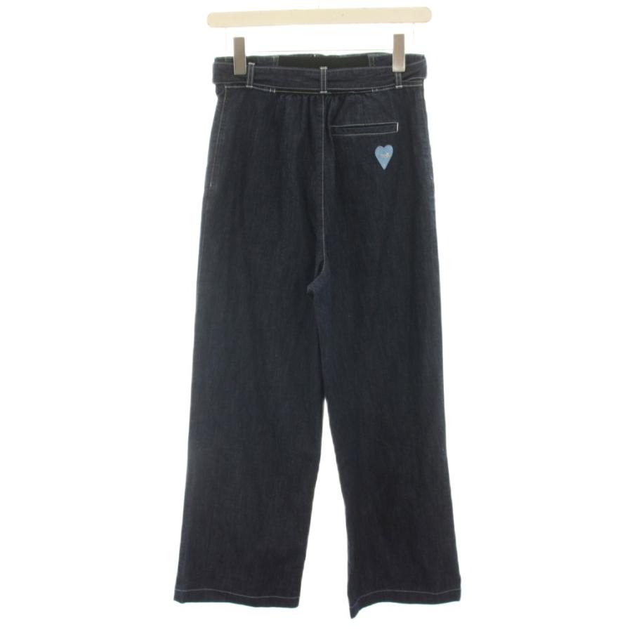 未使用品 エムズグレイシー M'S GRACY タグ付き 24SS ワイドデニム
