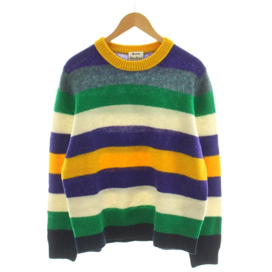 アクネ ストゥディオズ Acne Studios ニット セーター 長袖 ボーダー柄 