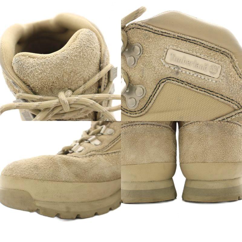 Timberland ベージュ ハイカットブーツ Timberland ベージュ スエード