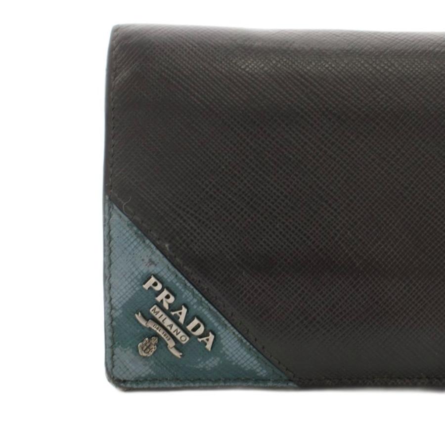 PRADA（プラダ） 長財布 サフィアーノ ロングウォレット 二つ折り 小銭
