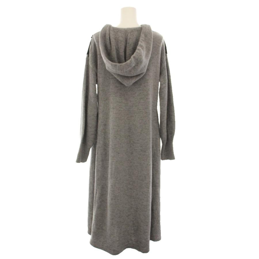 グレースコンチネンタル 22AW ケミカルレースニットワンピース ロング 