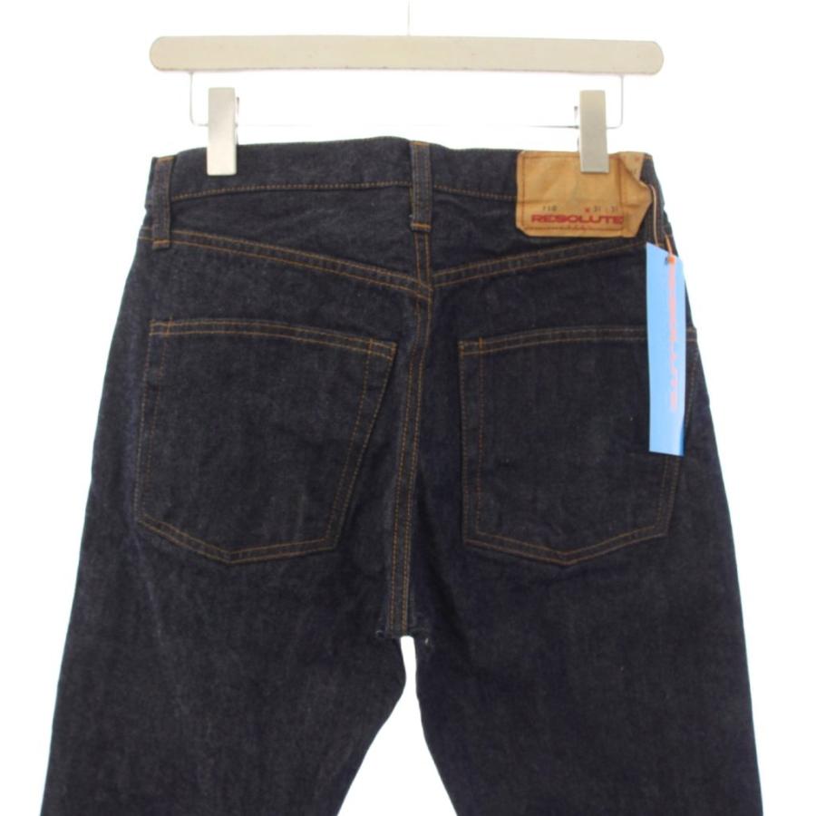 未使用品 リゾルト RESOLUTE 710 デニムパンツ ジーンズ ボタンフライ 