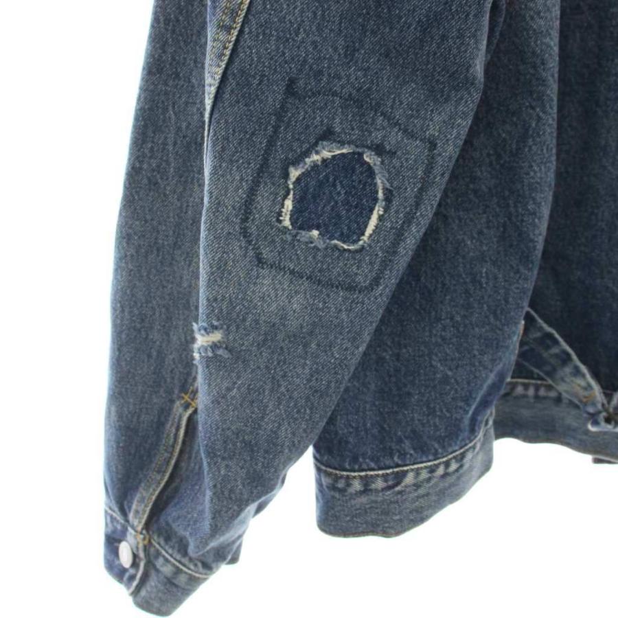リーバイスプレミアム relume別注 Gジャン 1stタイプ ダメージ加工 Levi's（リーバイス） リーバイスプレミアム Gジャン relume別注 1st