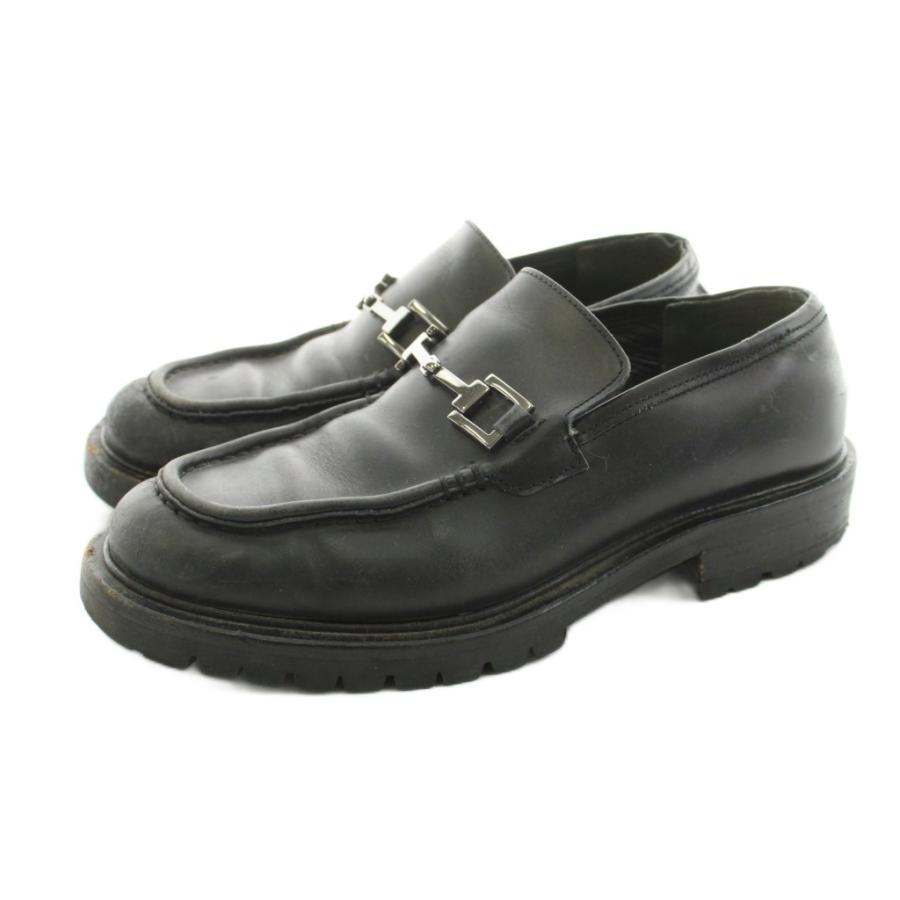 GUCCI（グッチ） ホースビットローファー モカシン レザー 36 黒