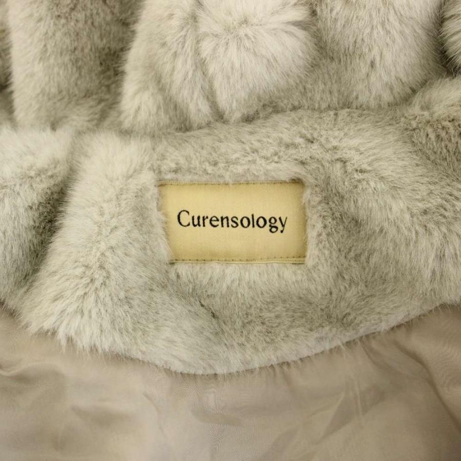 Curensology（カレンソロジー） ミンクライクファーベスト アウター 前 