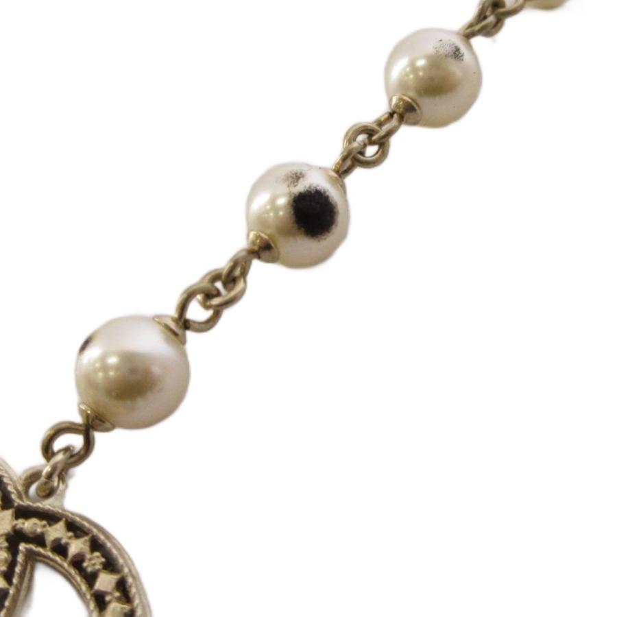 シャネル CHANEL  A15C パール ココマーク ネックレス ゴールドカラー /KH ■OH レディースの画像