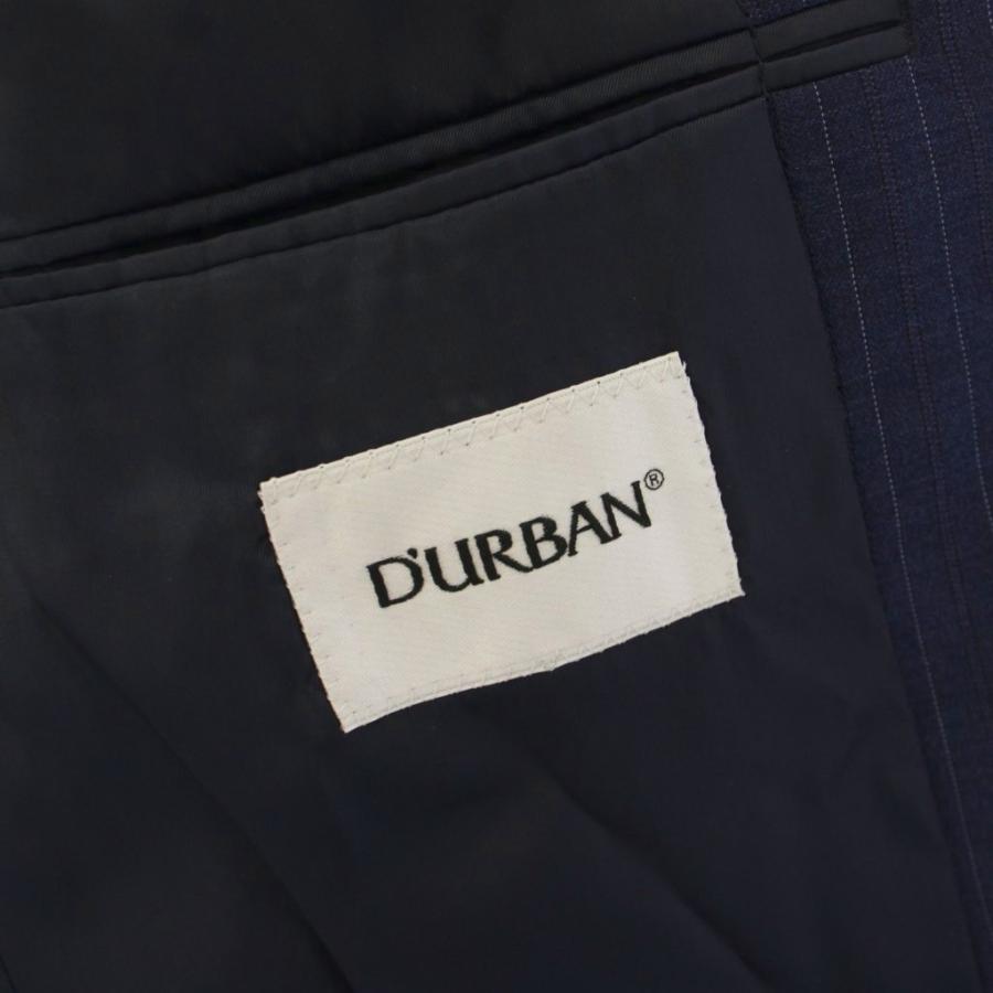 ダーバン DURBAN ロロピアーナ テーラードジャケット ストライプ柄