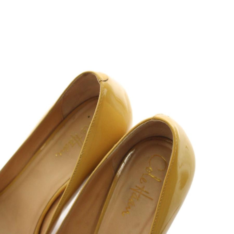 コールハーン COLE HAAN パンプス ヒール アーモンドトゥ エナメル 7.5