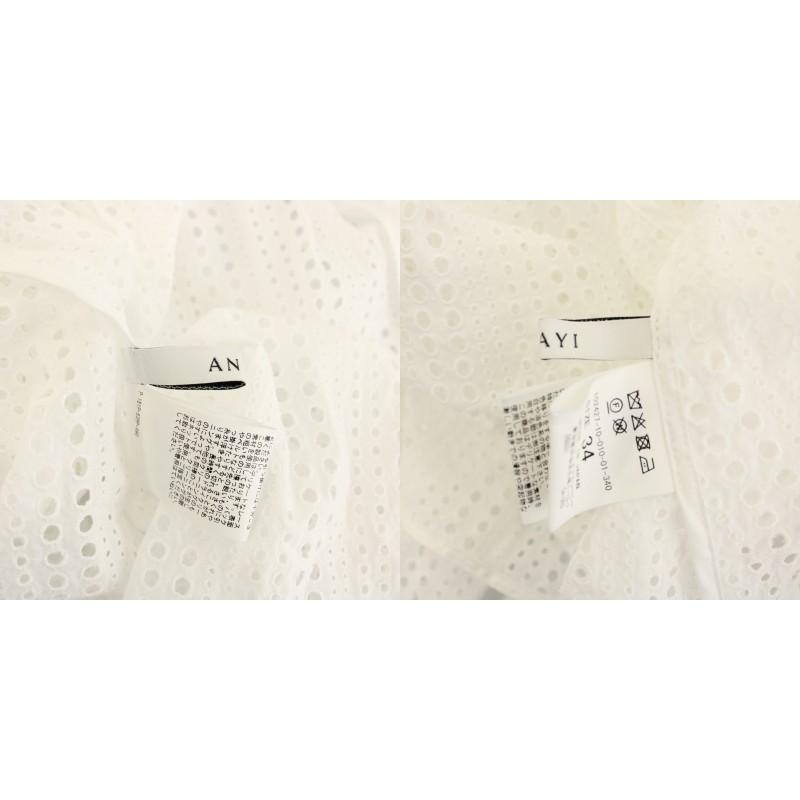 アナイ ANAYI 24SS レース刺繍ストリングジャケット アウター カット