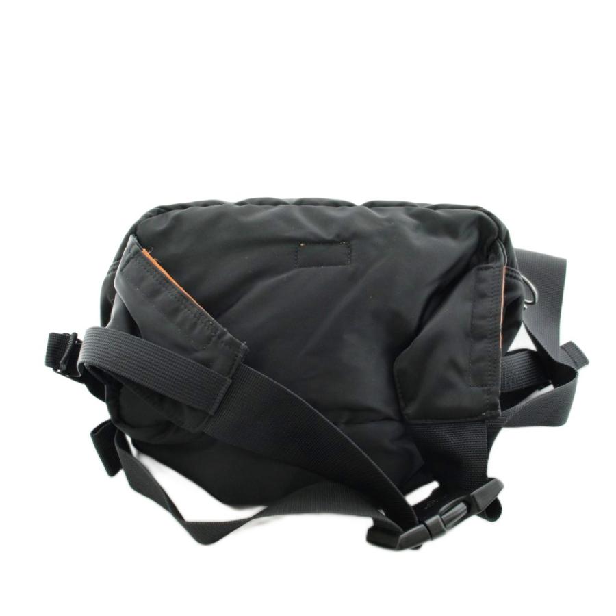 【美品】 PORTER TANKER ボディバッグ ナイロン 黒 メンズ PORTER ポーター 吉田カバン タンカー ウエストバッグ ボディバッグ