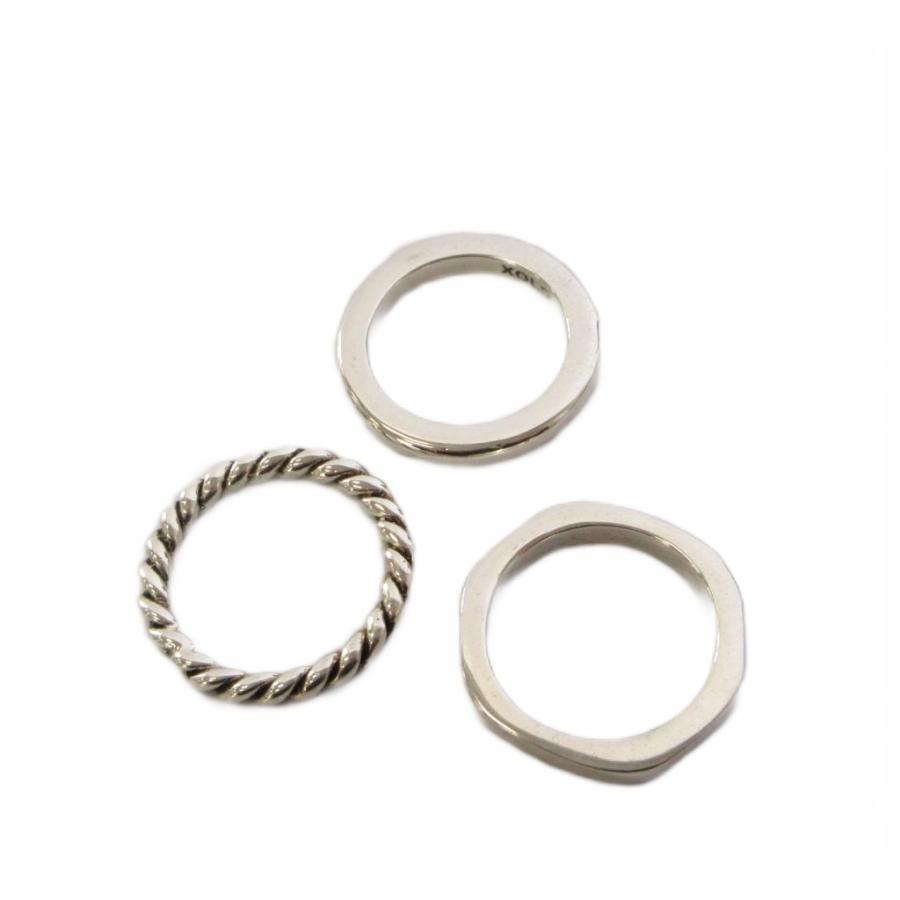 ショロ ジュエリー XOLO JEWELRY Triple Ring リング 指輪 SV925 S 9 