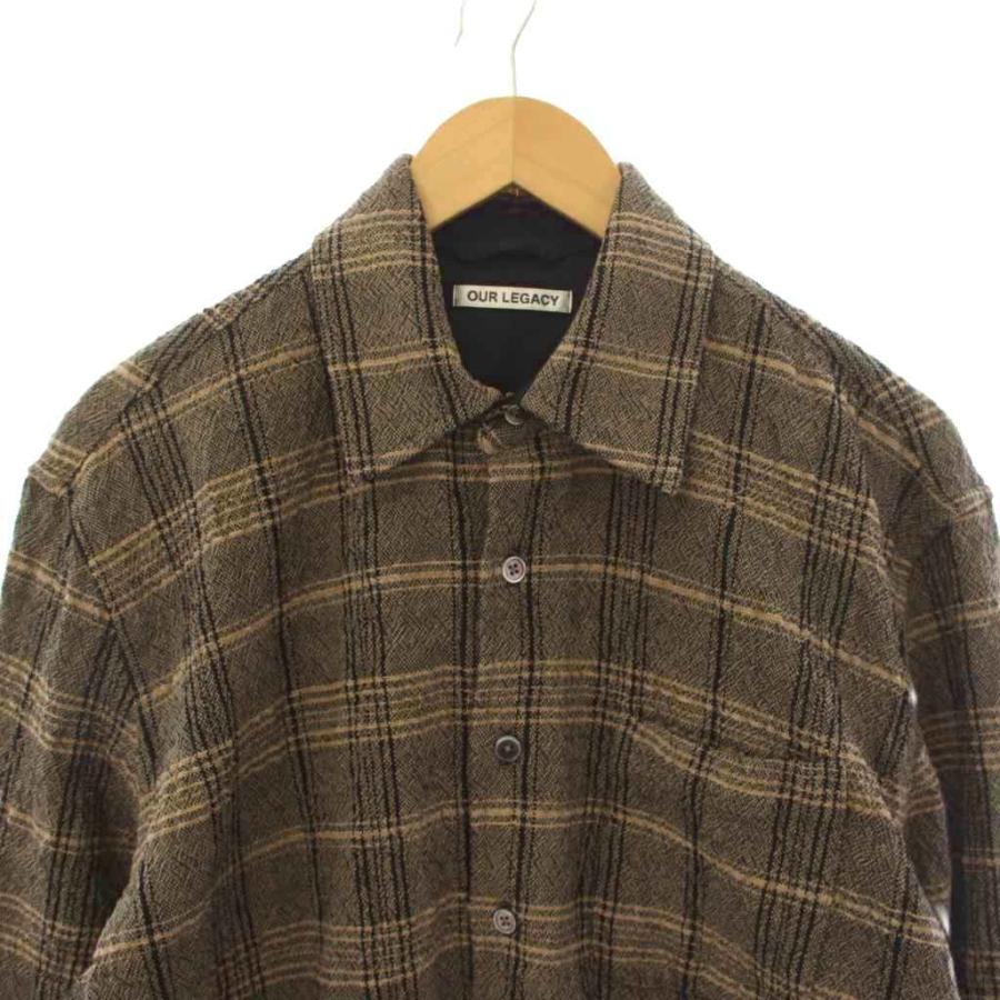 Our legacy チェックシャツジャケット アワーレガシー OUR LEGACY ABOVE SHIR チェックシャツジャケット 46