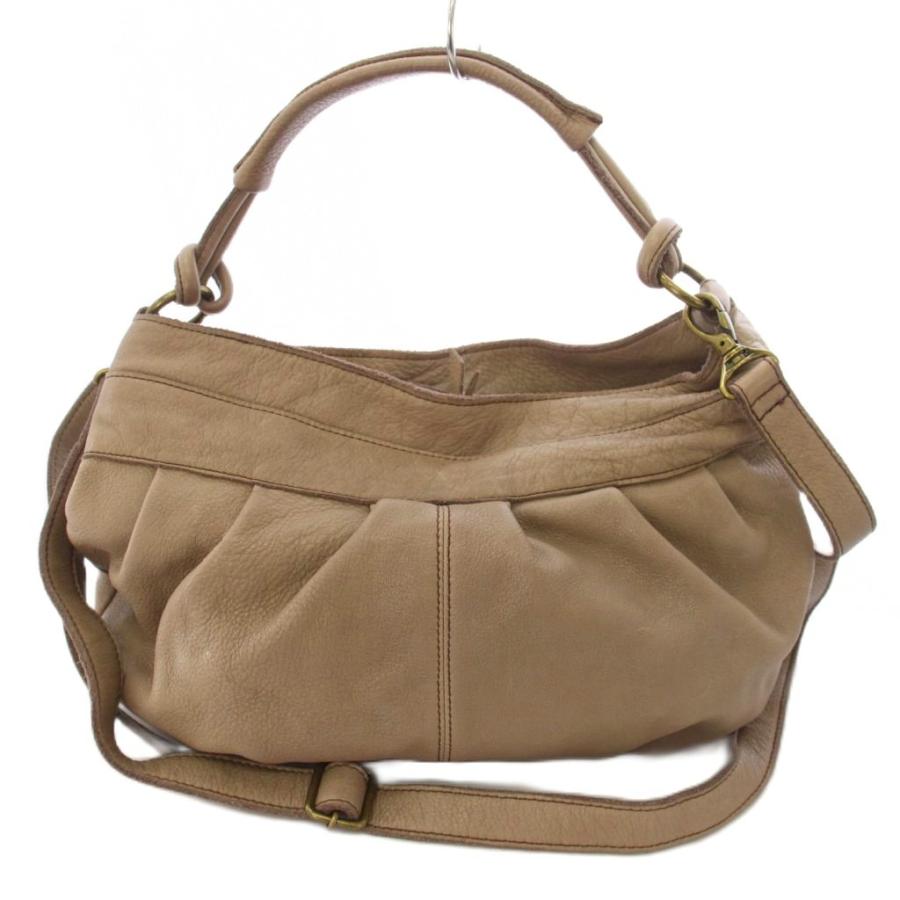 SAZABY（サザビー） ショルダーバッグ ハンドバッグ 2WAY レザー 