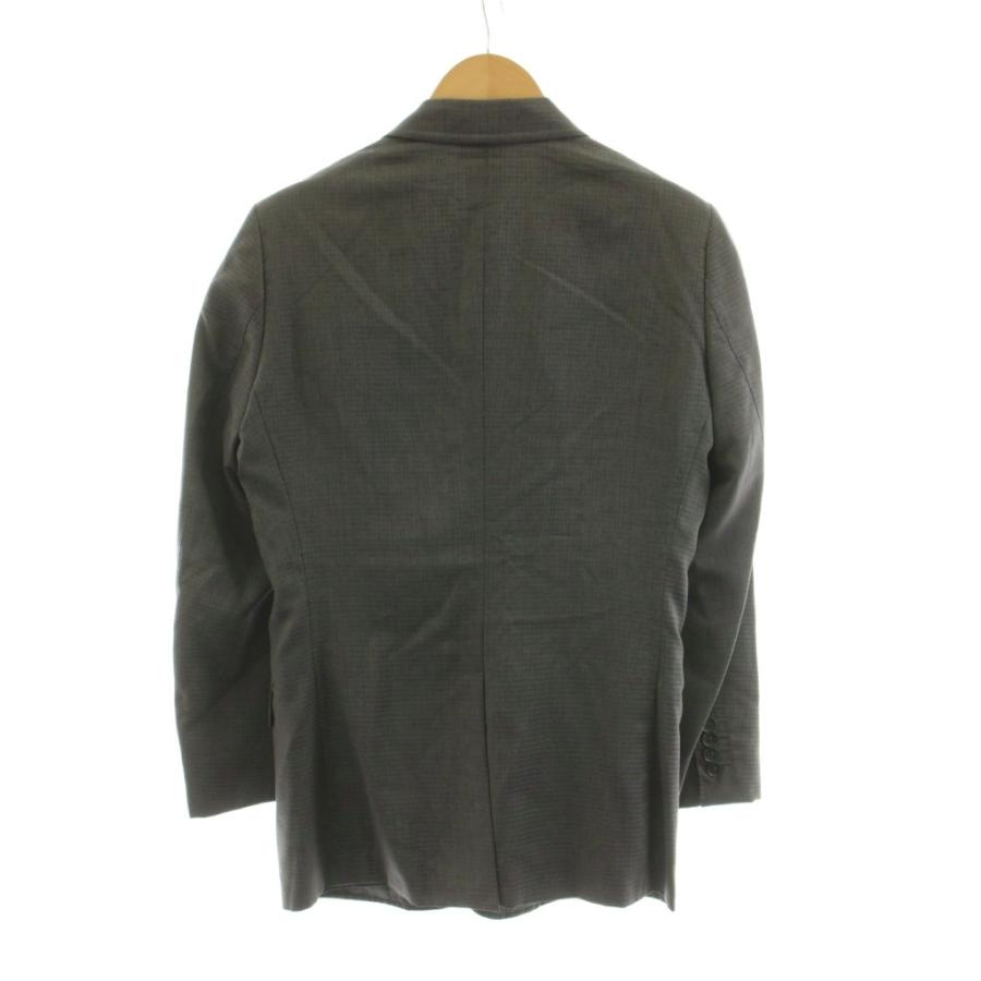 GUCCI（グッチ） テーラードジャケット ブレザー チェック柄 ウール 46